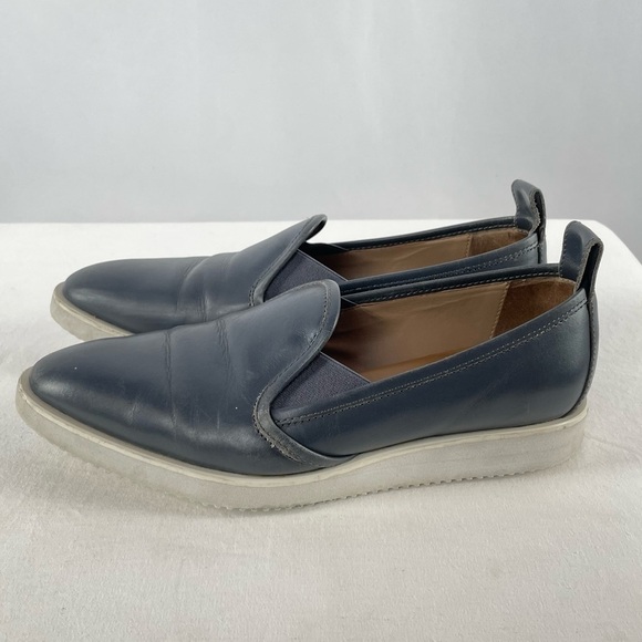 Everlane The Leather Street Shoe in Blue Size 7 - Picture 3 of 8